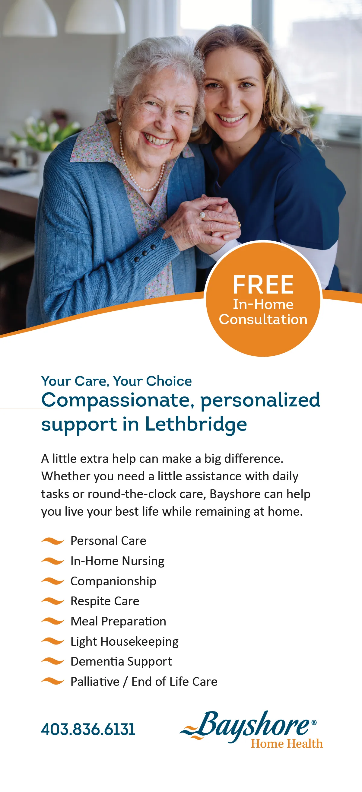 Home Health Rack Card Front