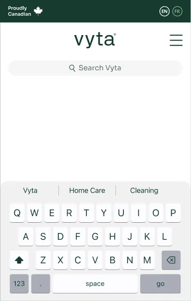 Vyta mobile search Results